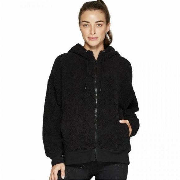 Champion Jackets & Blazers - NWT Champion black Sherpa jacket❤️❤️❤️❤️